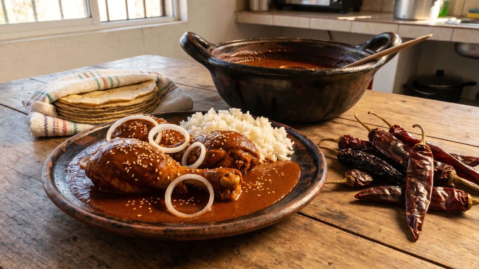 Pollo en Mole Costeño Afromestizo