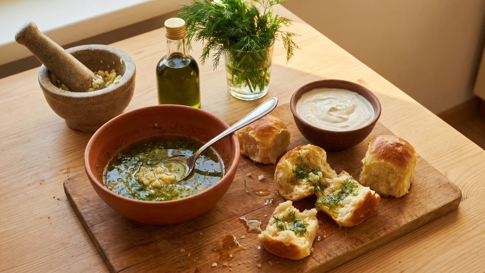 Chasnykovyi Sous (часниковий соус, garlic sauce)