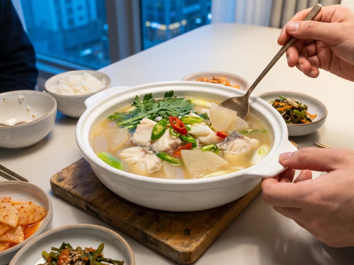 Daegu-jjigae (Cod Stew) - Chef Jeong-sun