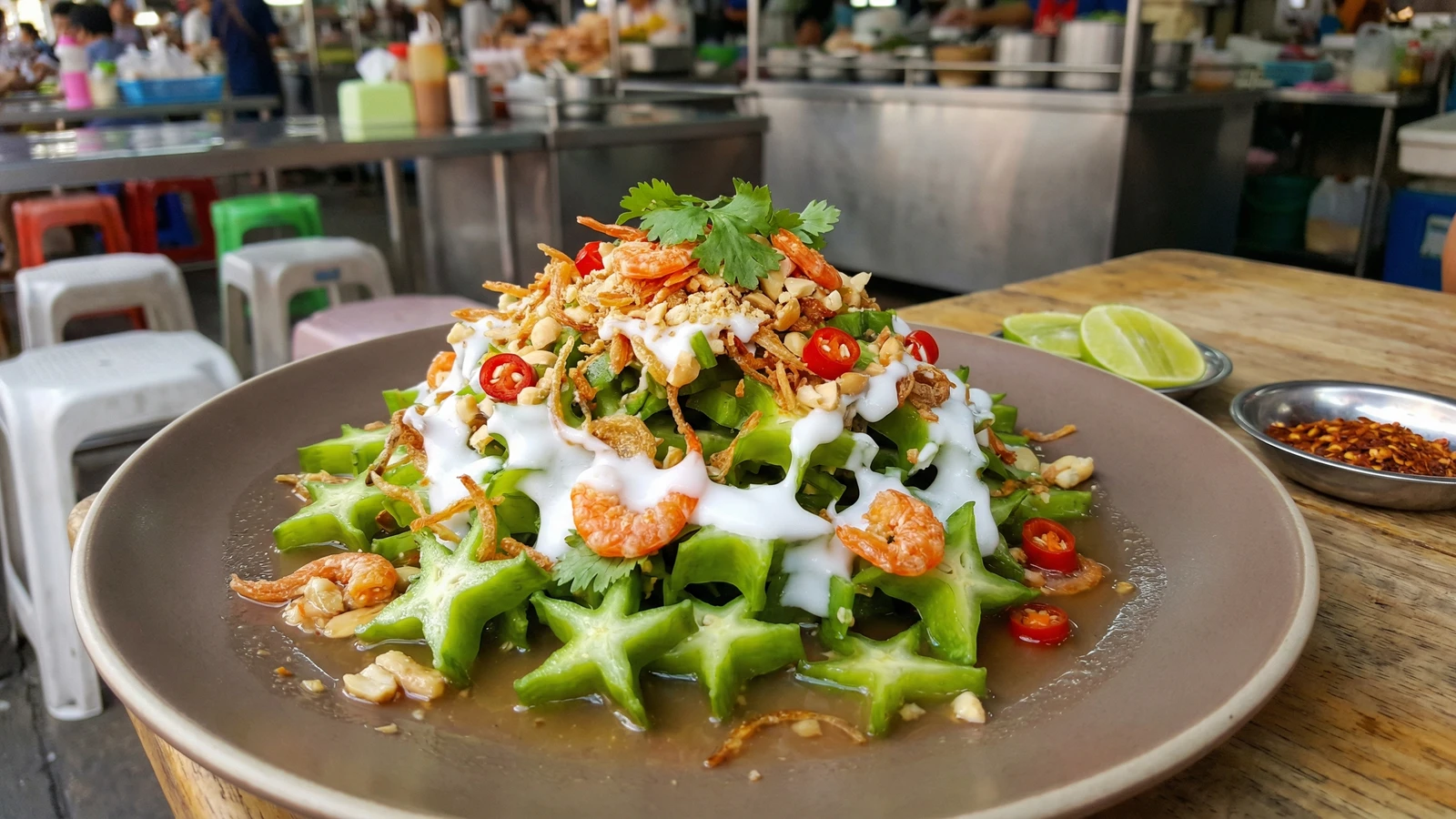 Winged Bean Salad (Yam Thua Phoo)