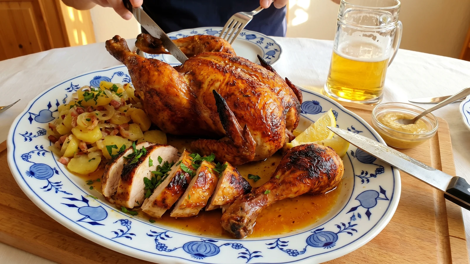 Bayerisches Bierhendl