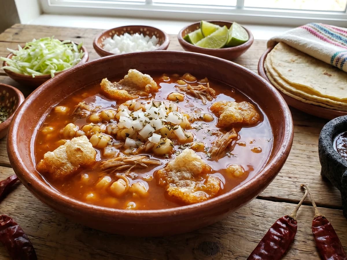 Pozole Mixteco Oaxaqueño - Chef Lupita