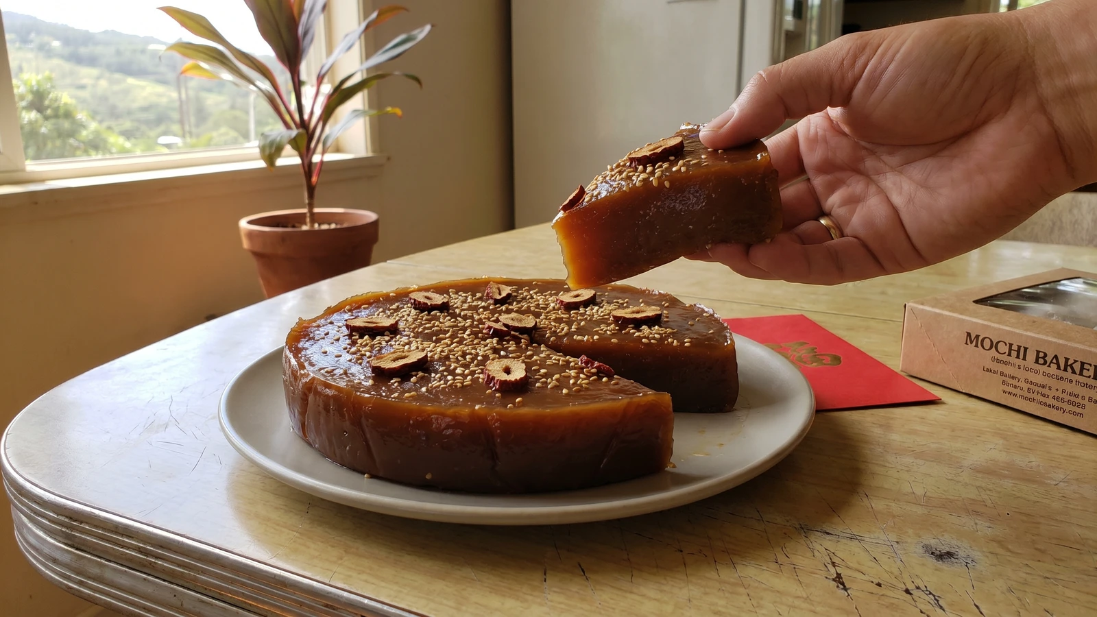 Gau (Hawaiʻi Chinese Nian Gao, Sticky New Year Rice Cake)