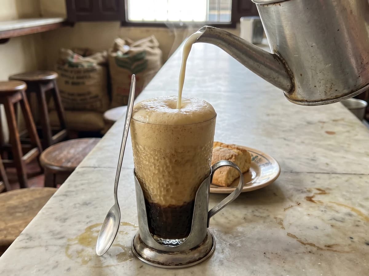 Café Lechero Veracruzano - Chef Lupita