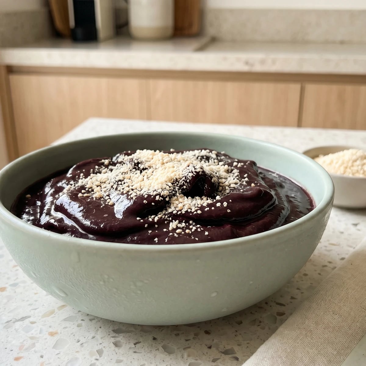 Açaí com Farinha de Tapioca
