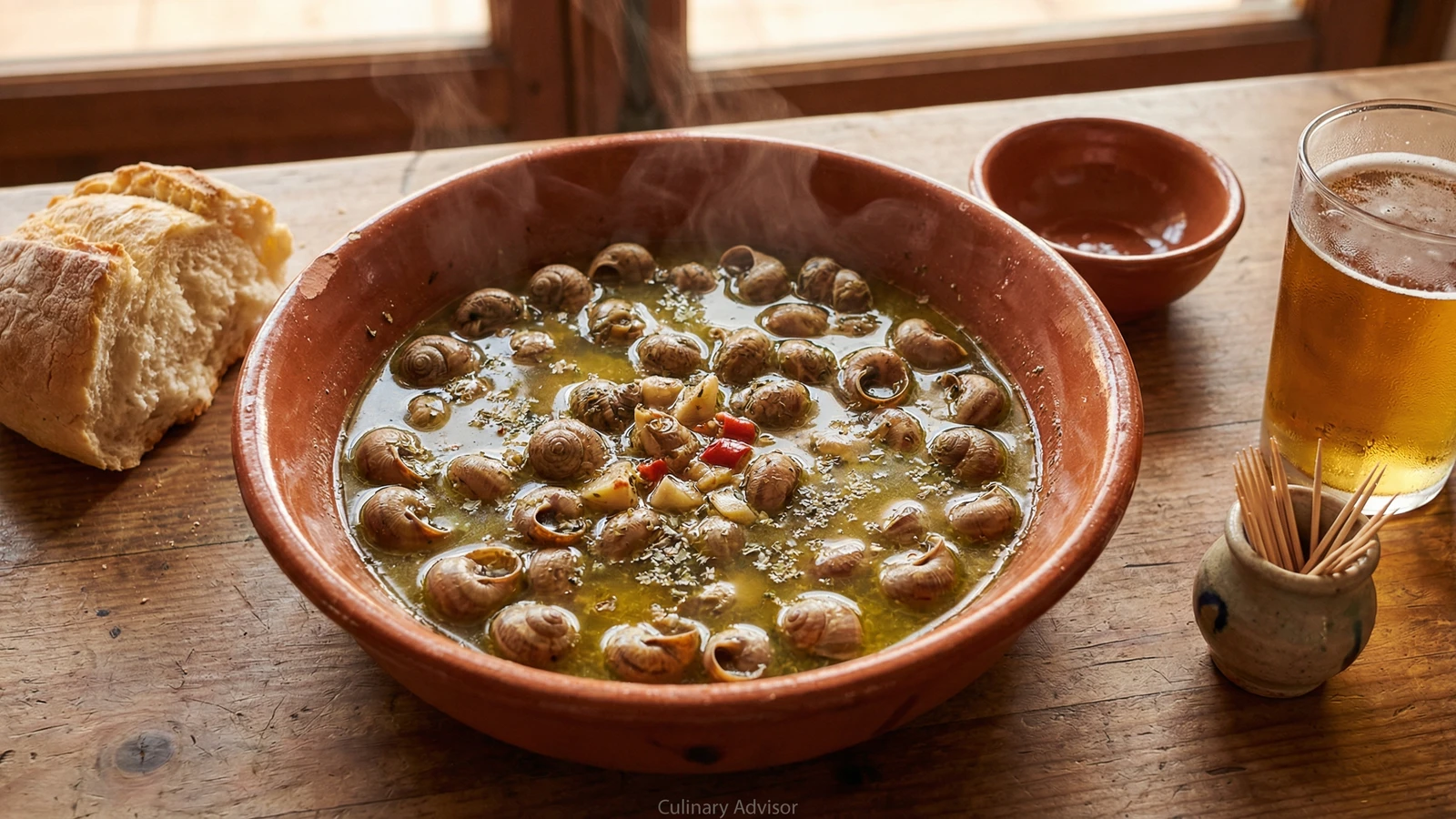 Caracóis à Portuguesa