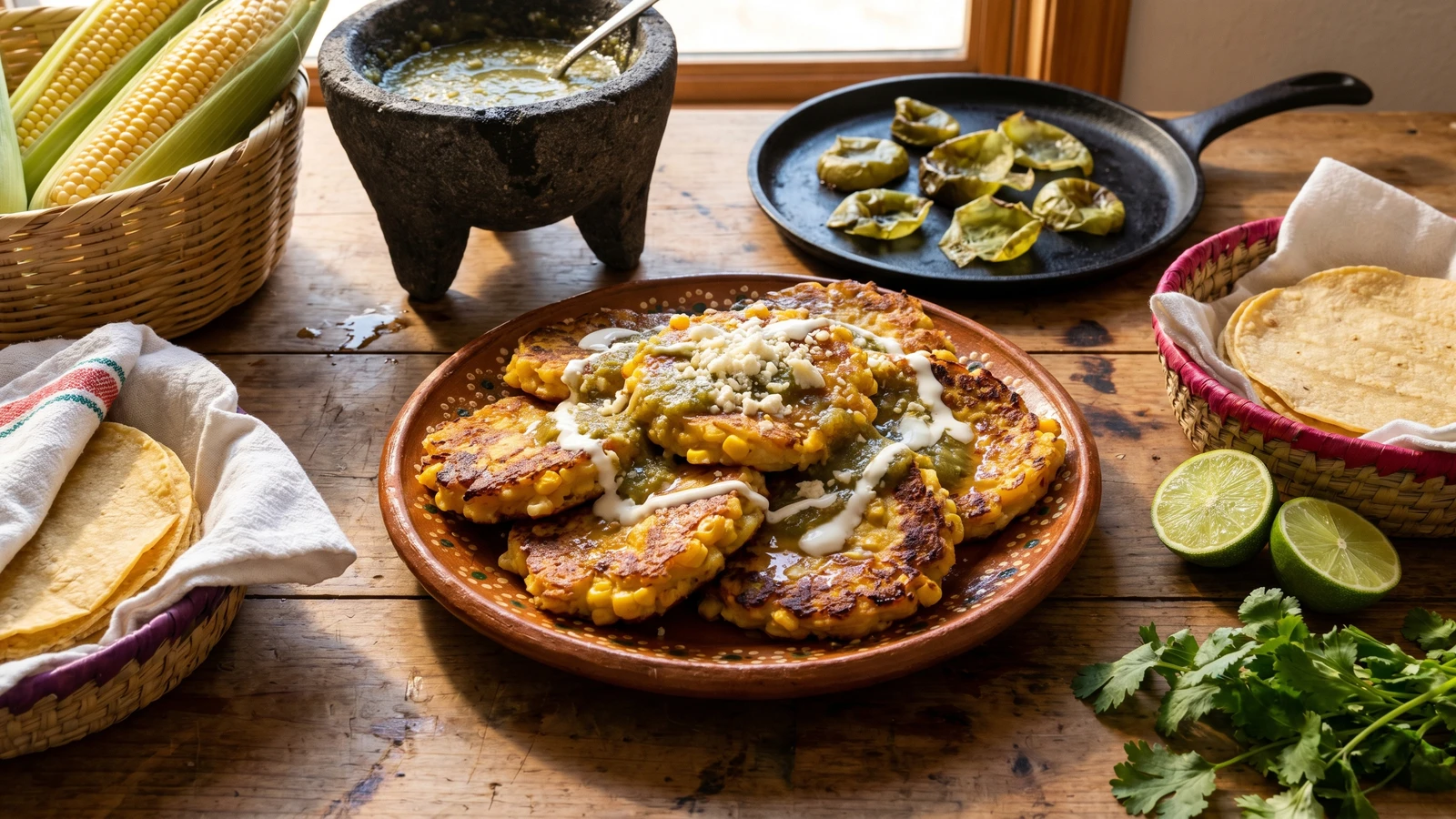 Tortitas de Elote Tapatías