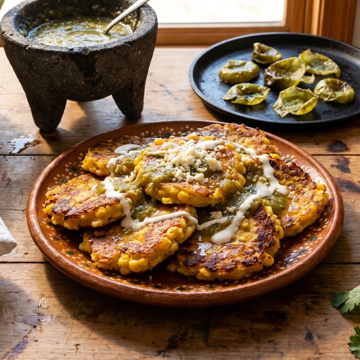 Tortitas de Elote Tapatías