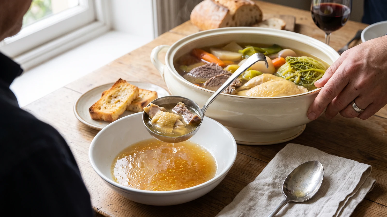 Poule au Pot, or Poule au Pot Henri IV