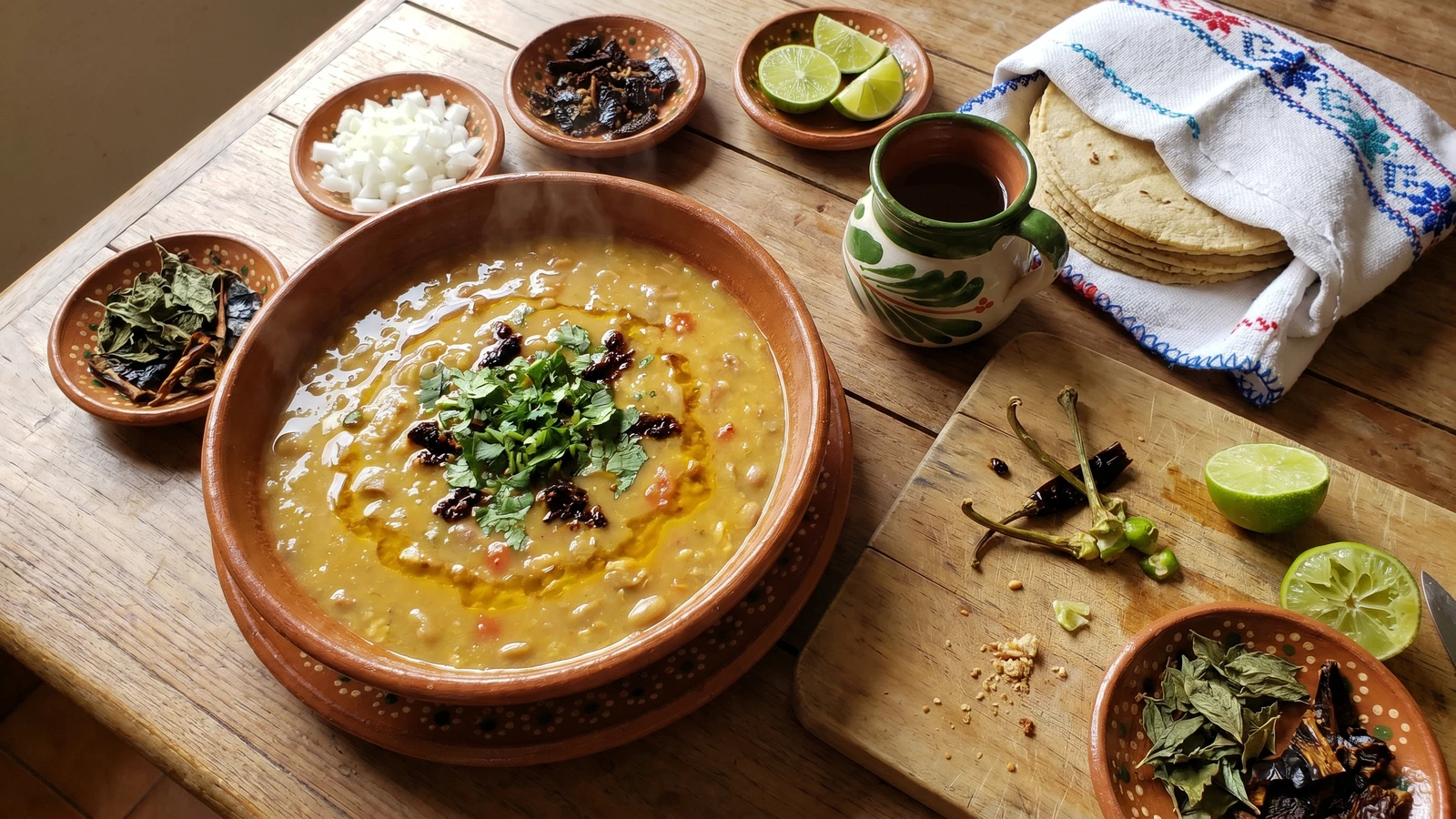 Sopa de Habas Tlaxcalteca