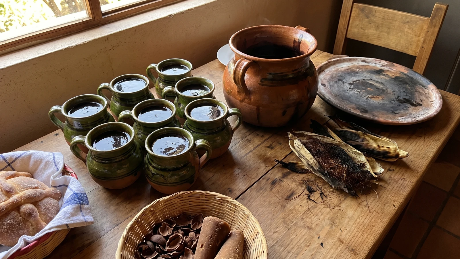 Michoacan Black Atole (Atole de Chaqueta)