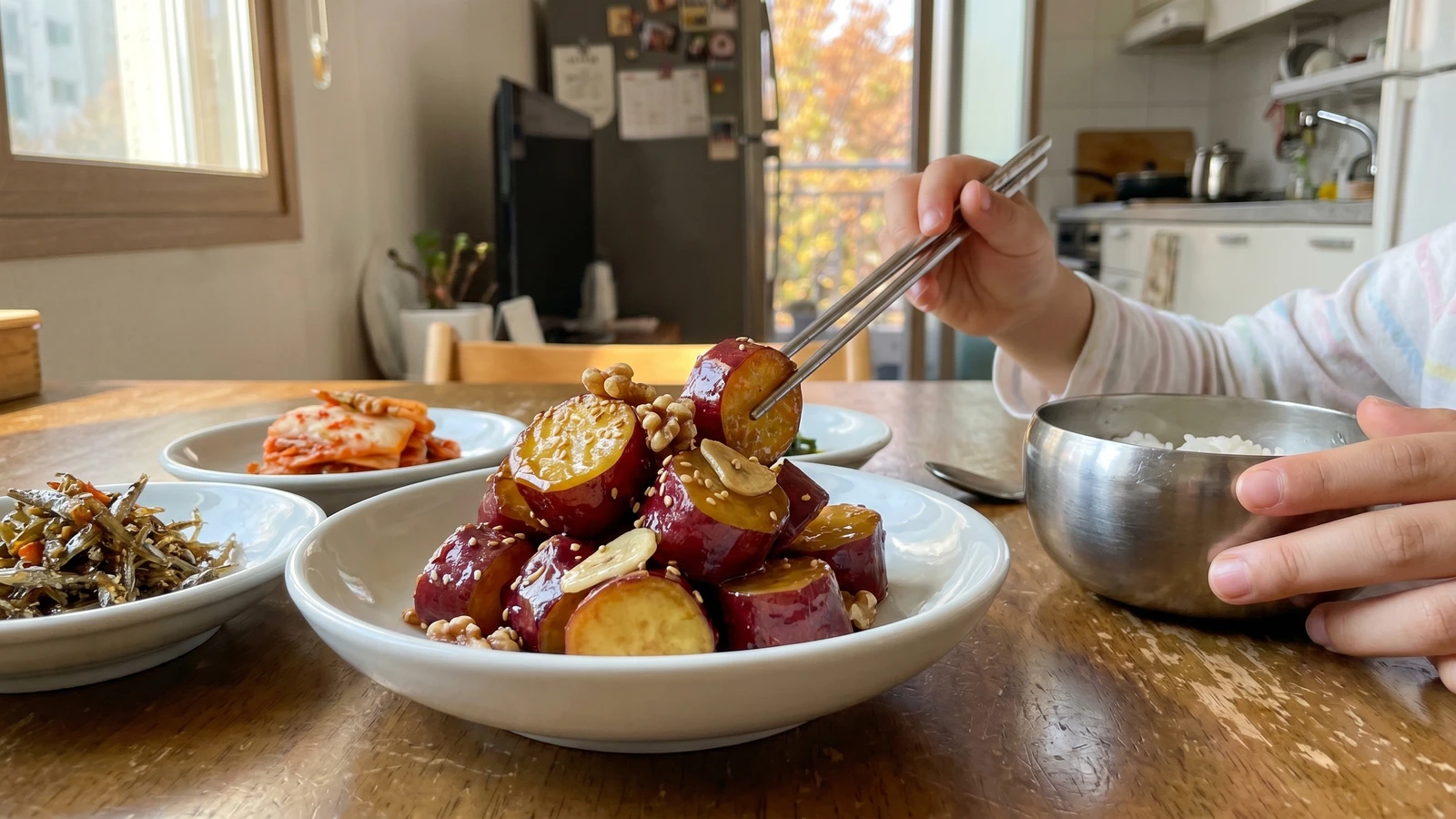 Goguma-jorim (Sweet Potato Braise)