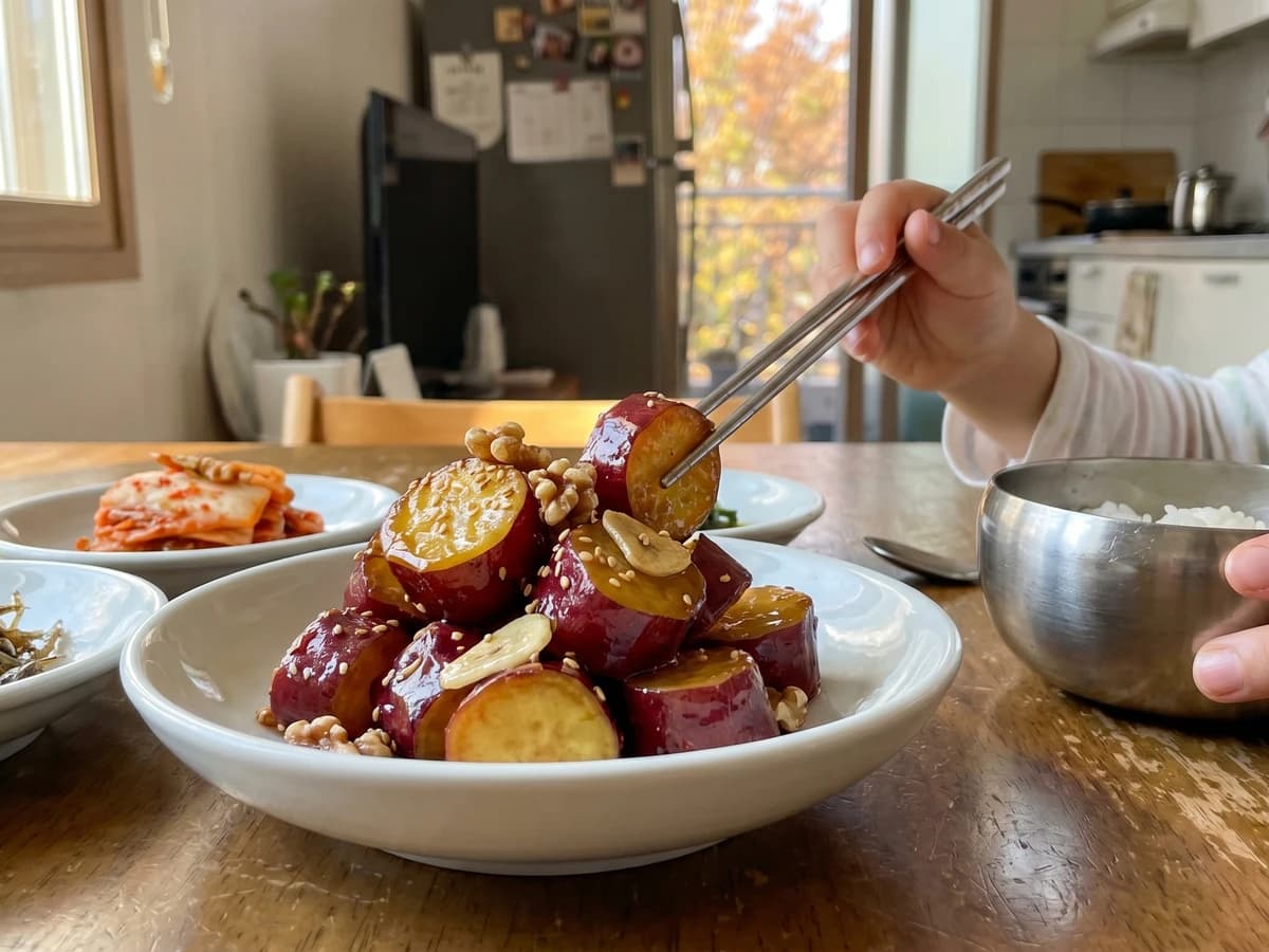 Goguma-jorim (Sweet Potato Braise) - Chef Jeong-sun