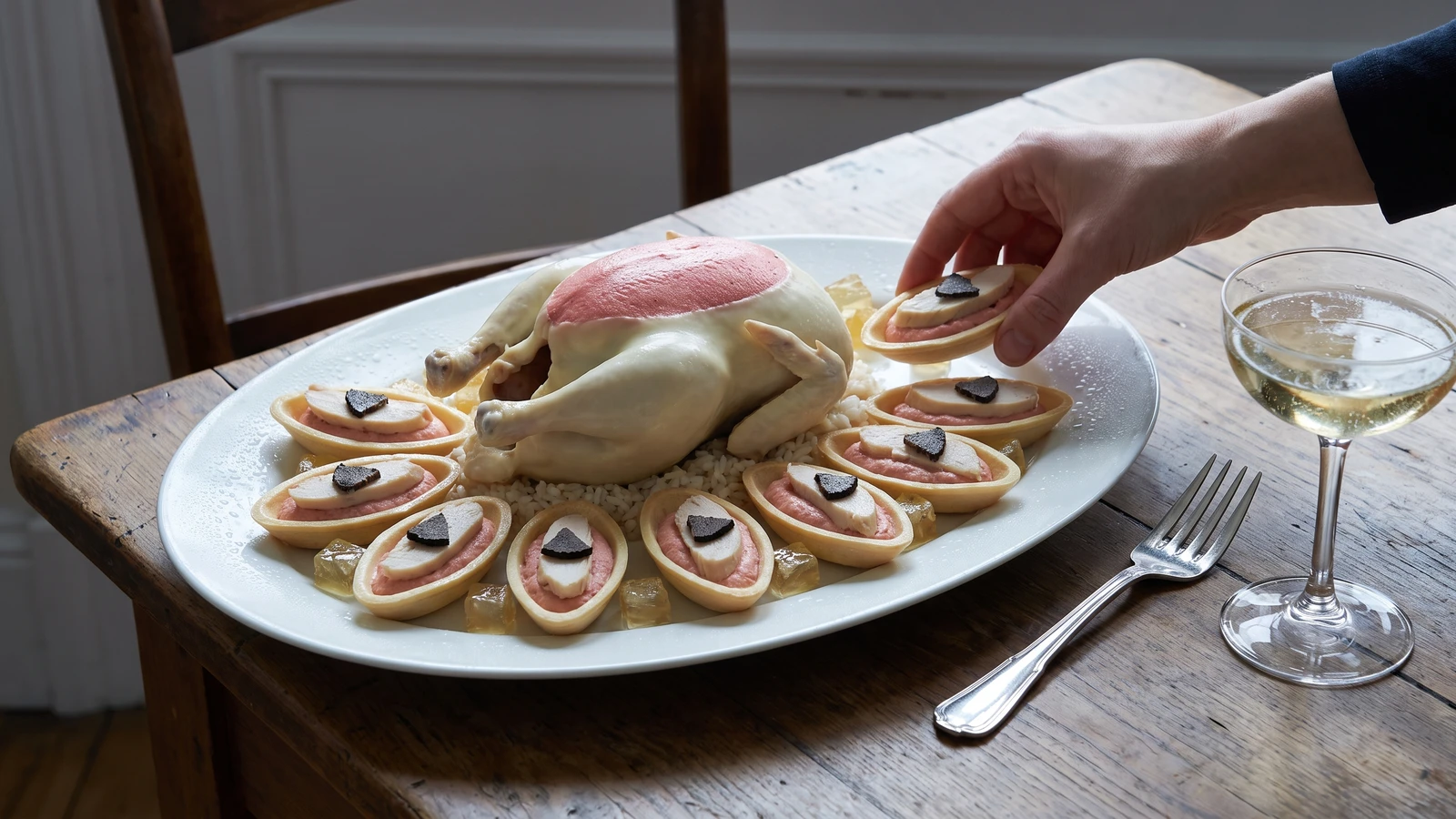 Poularde Rose de Mai