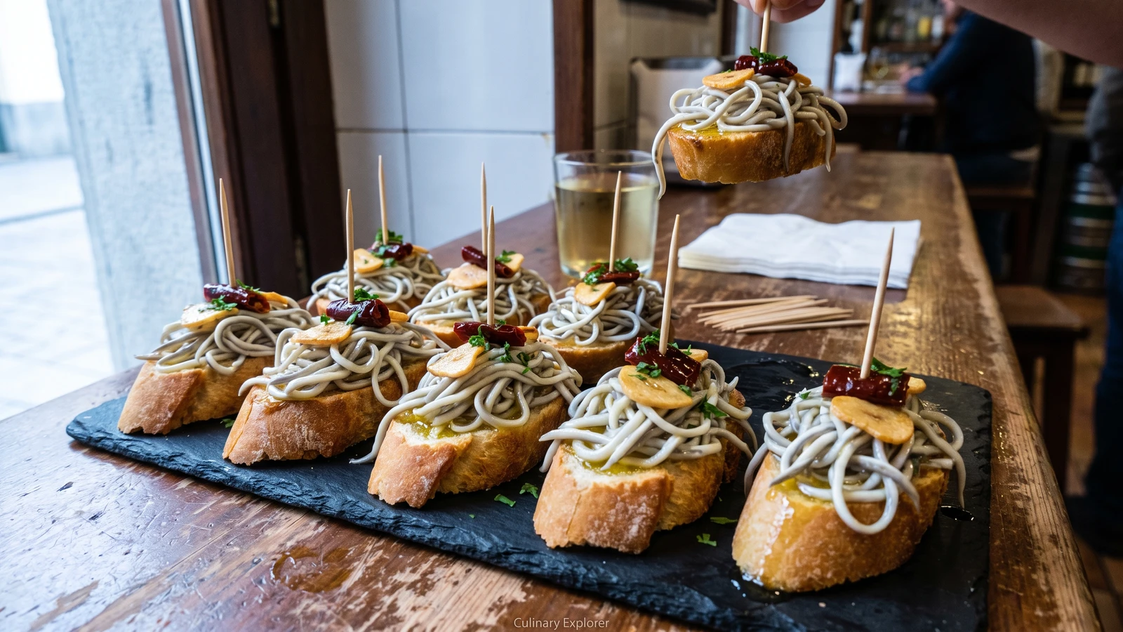 Gulas al Ajillo Pintxo