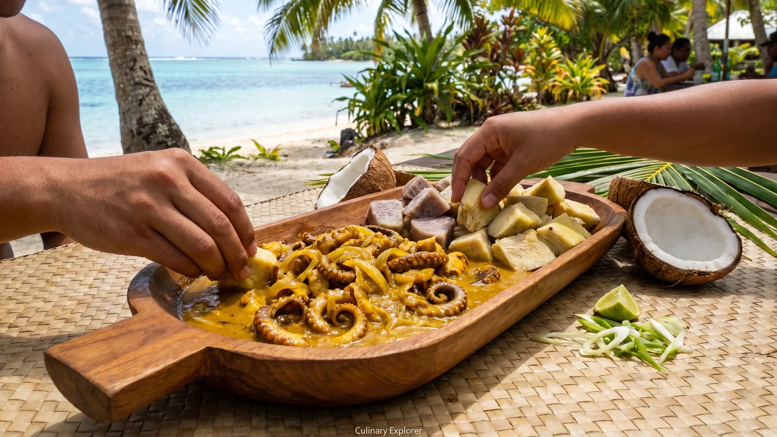 Eke Takare (Cook Islands Curried Octopus)