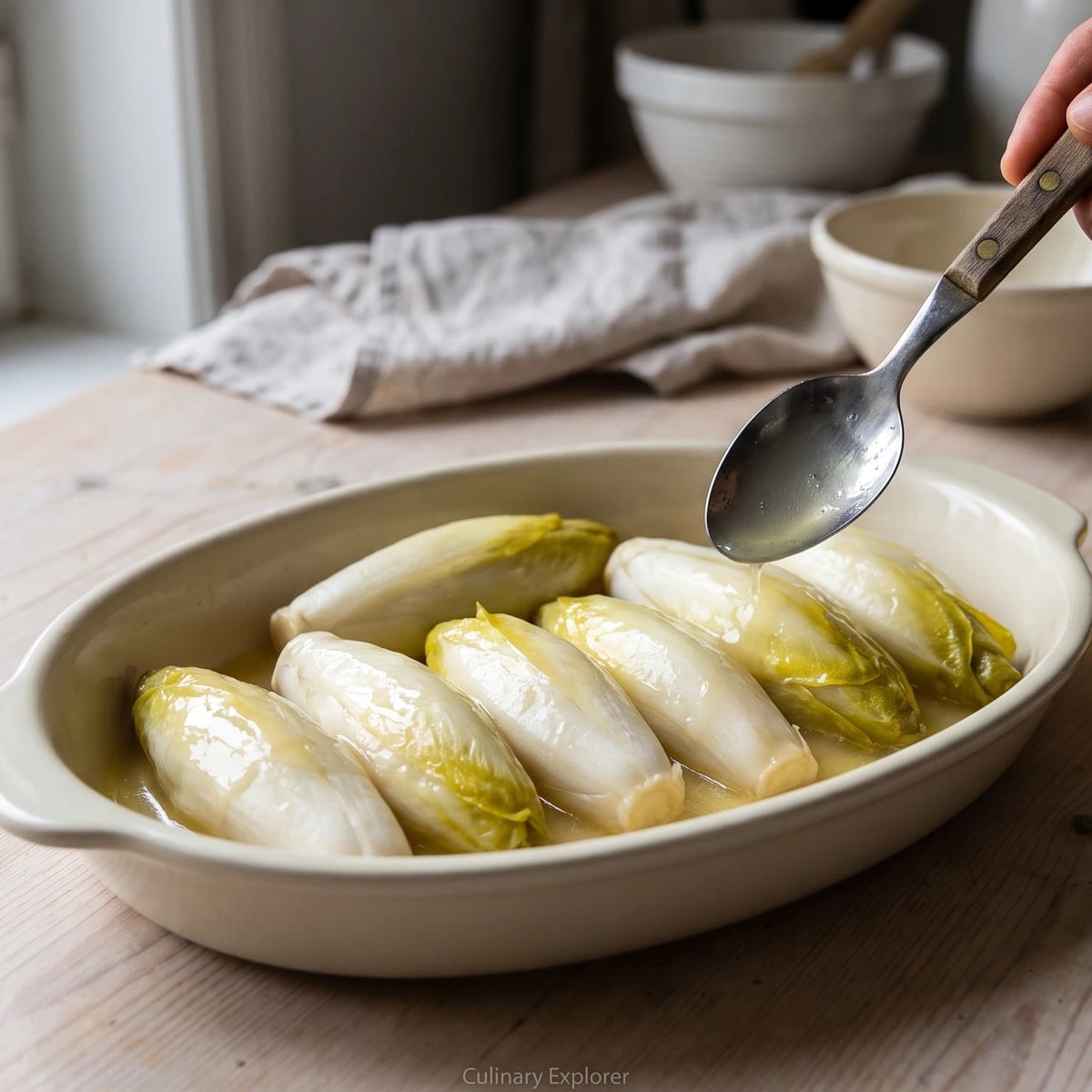 Endives or Brussels Chicory