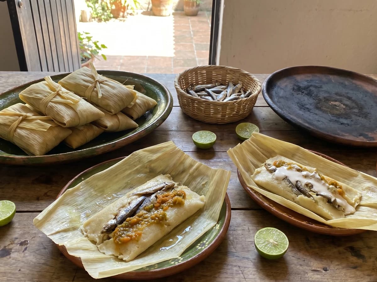 Tsïkanarhikatas P'urhépechas con Charal y Chile Perón - Chef Lupita