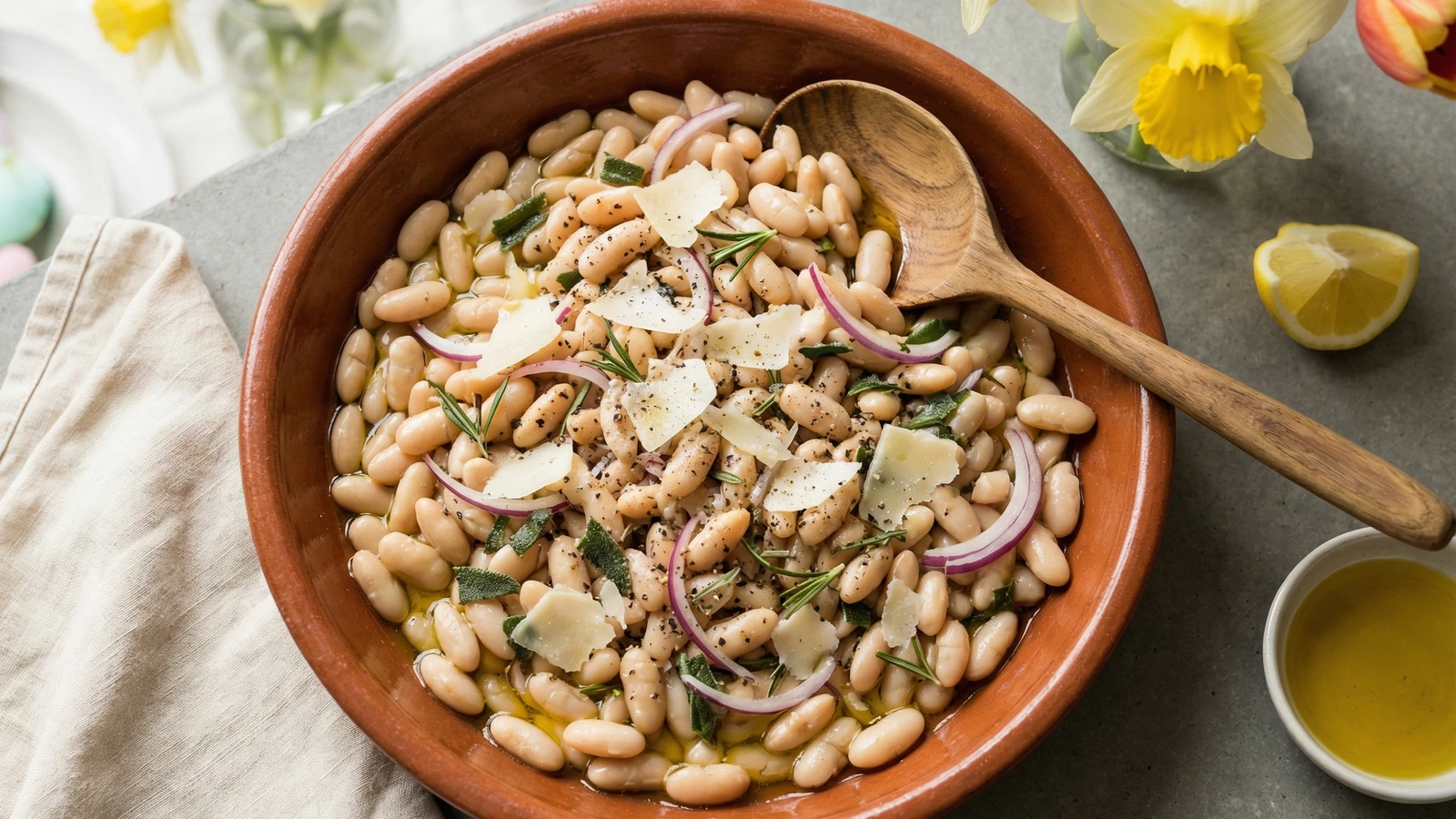 Tuscan White Bean Salad