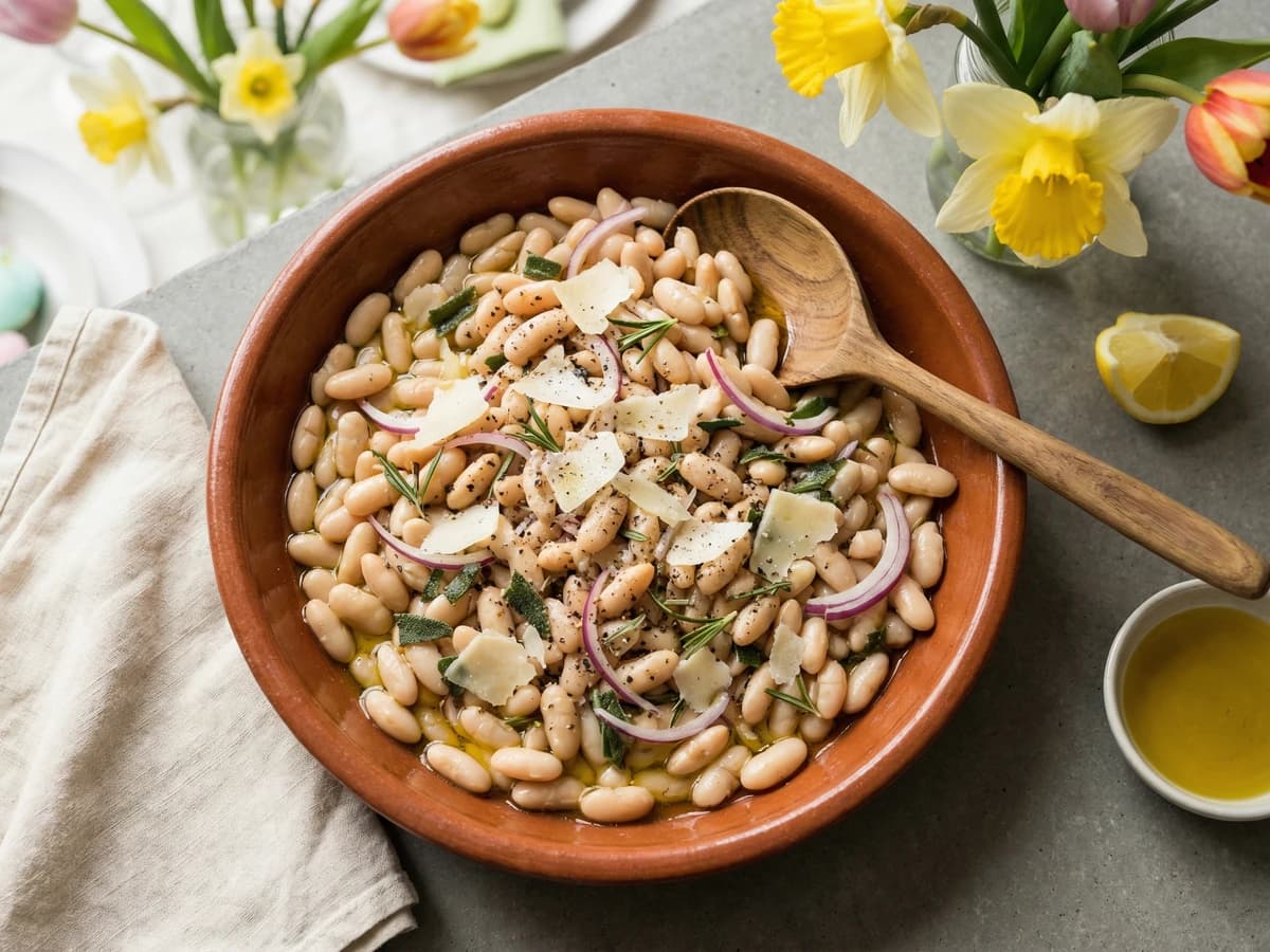 Tuscan White Bean Salad - Chef Dean