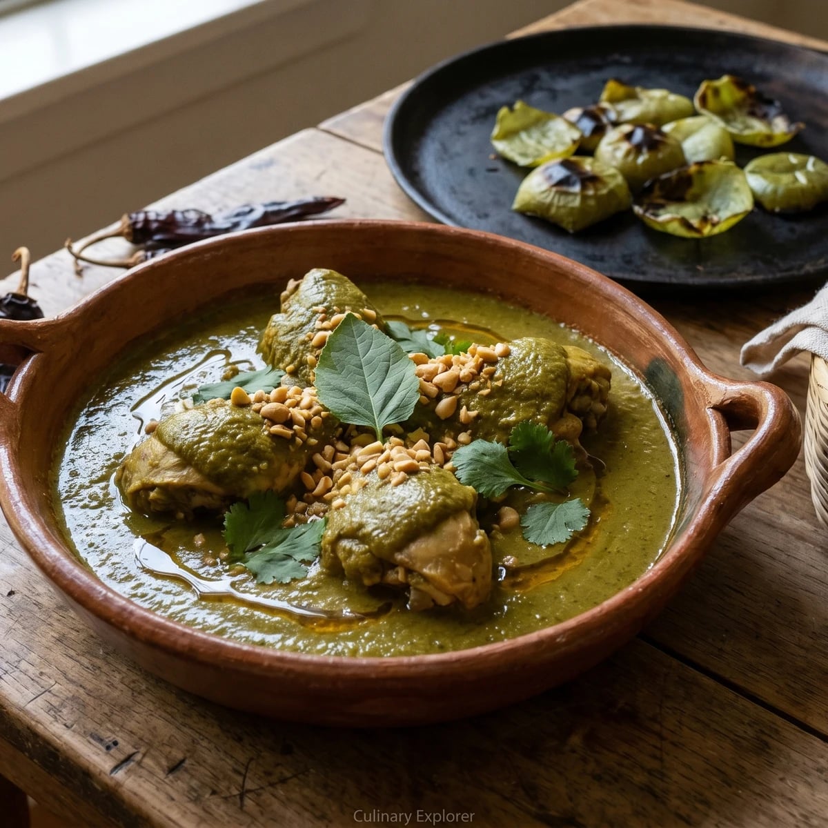 Mole Verde con Cacahuate Guerrerense
