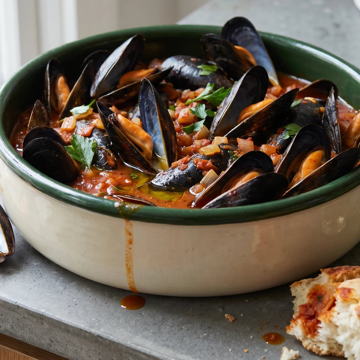 Mejillones a la Marinera