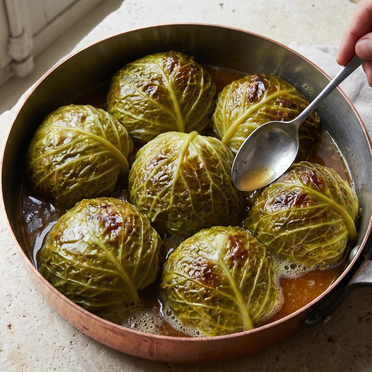 Cabbages for Garnish.—A