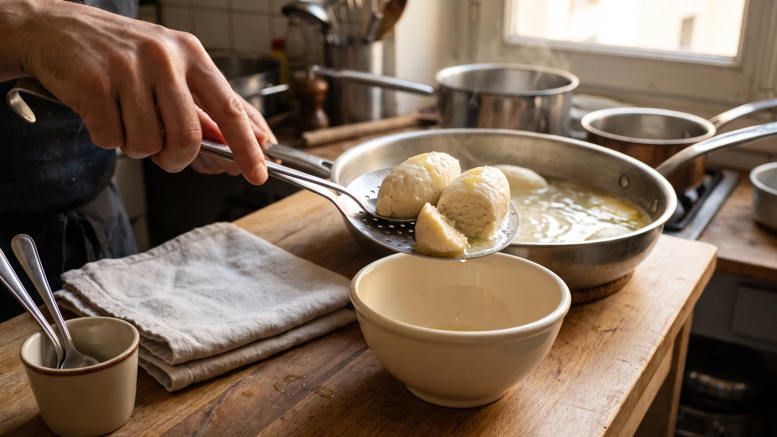 Forcemeat Balls or Quenelles