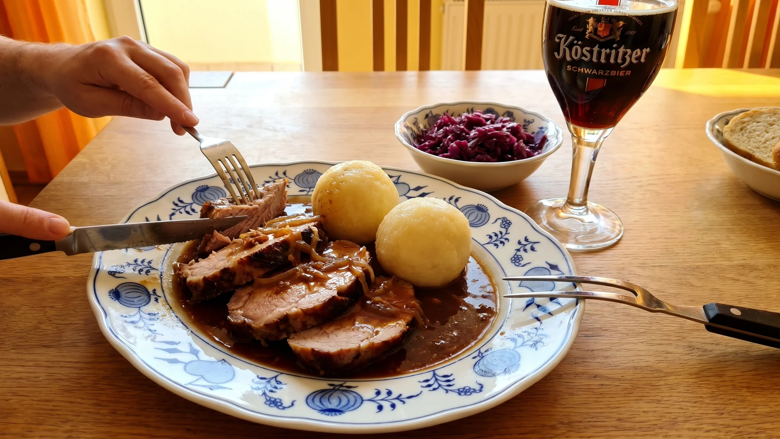 Köstritzer Schwarzbierbraten