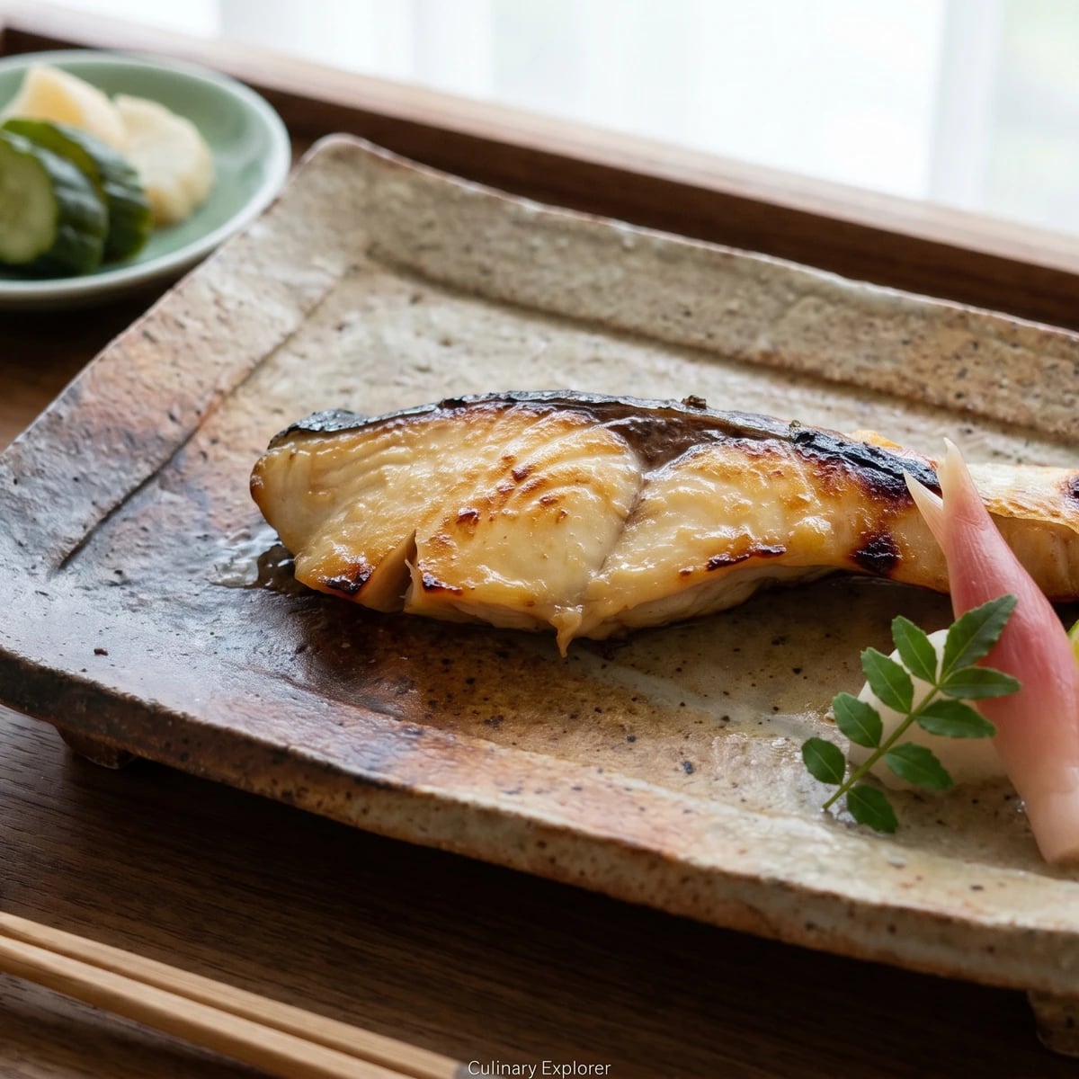 Miso-Marinated Spanish Mackerel (鰆の西京焼き, Sawara no Saikyōyaki)