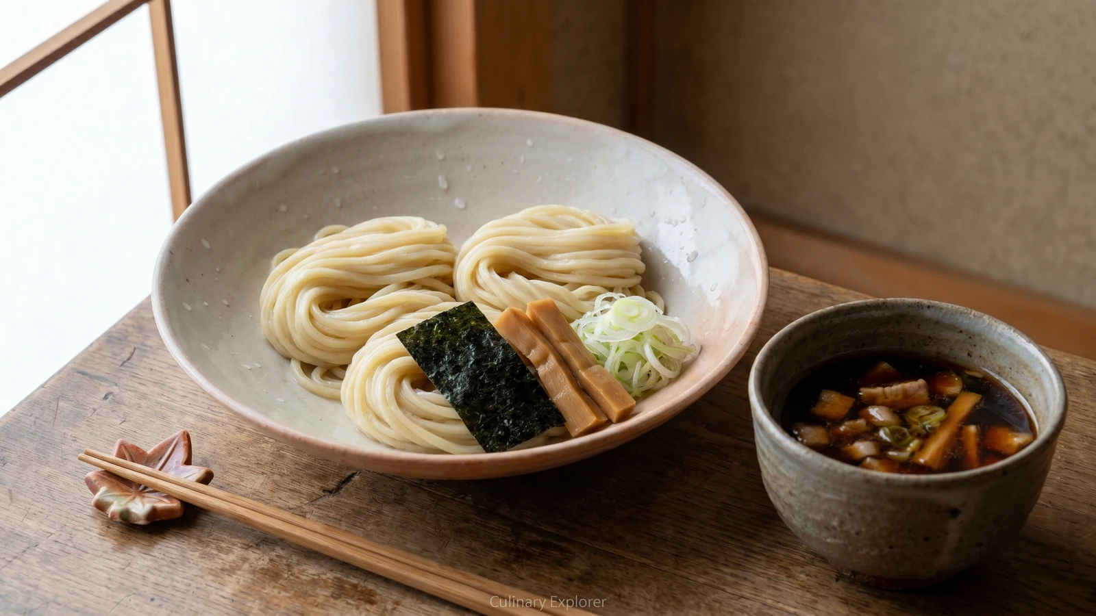 Tsukemen (つけ麺, dipping noodles)