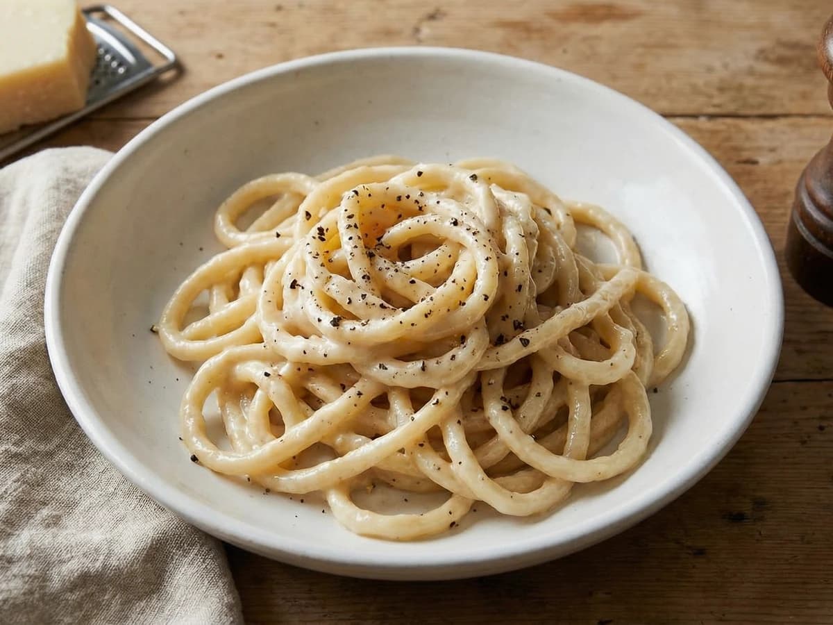 Pici Cacio e Pepe - Chef Graziella