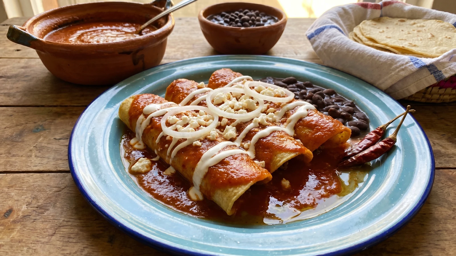 Enchiladas Veracruzanas