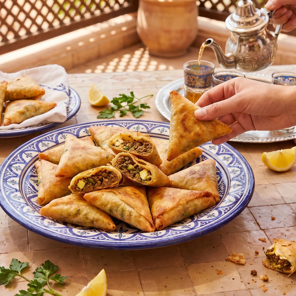 Briouates à la Kefta