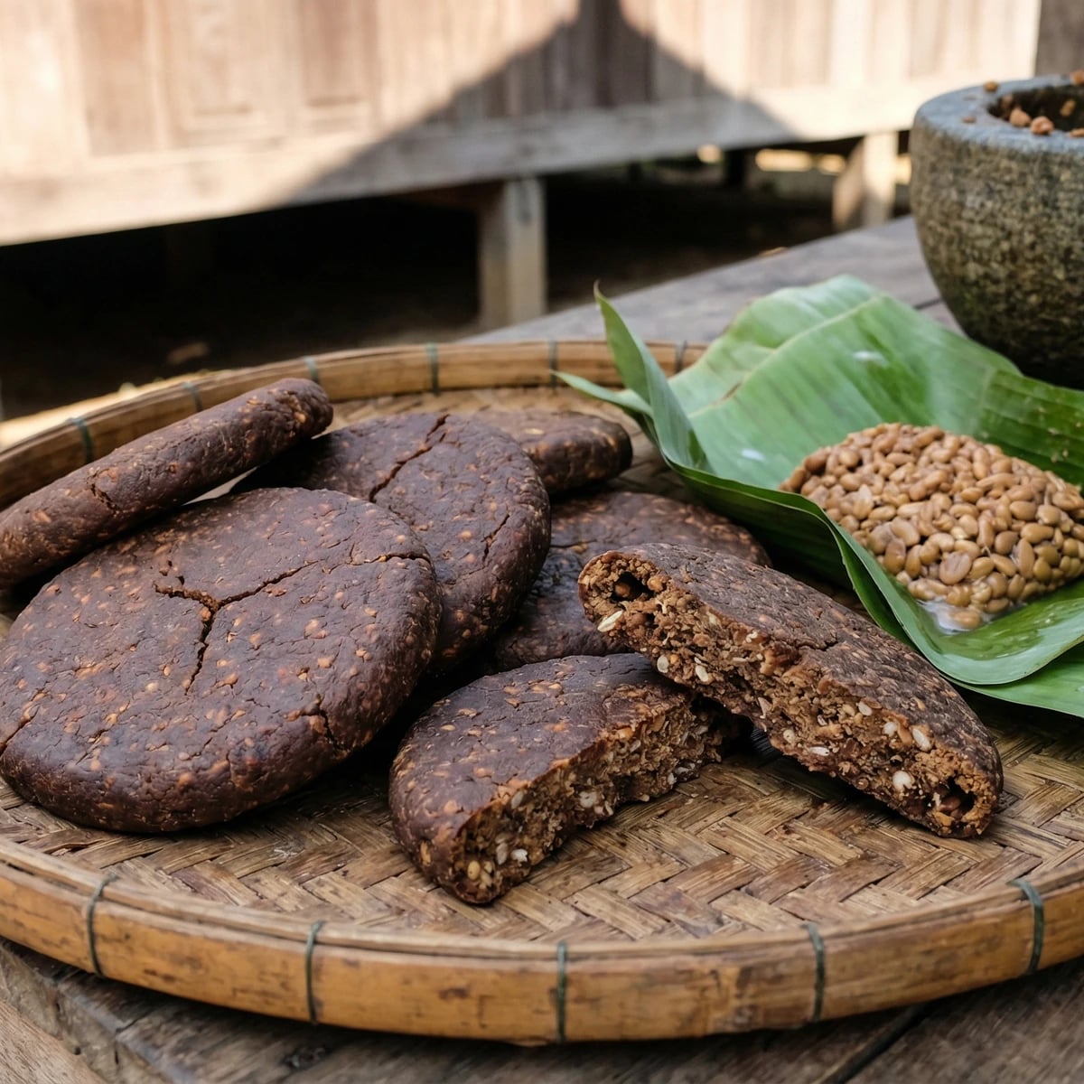 Lanna Fermented Soybean Disc (Tua Nao)