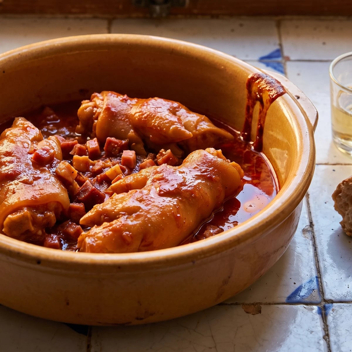 Manitas de Cerdo a la Andaluza