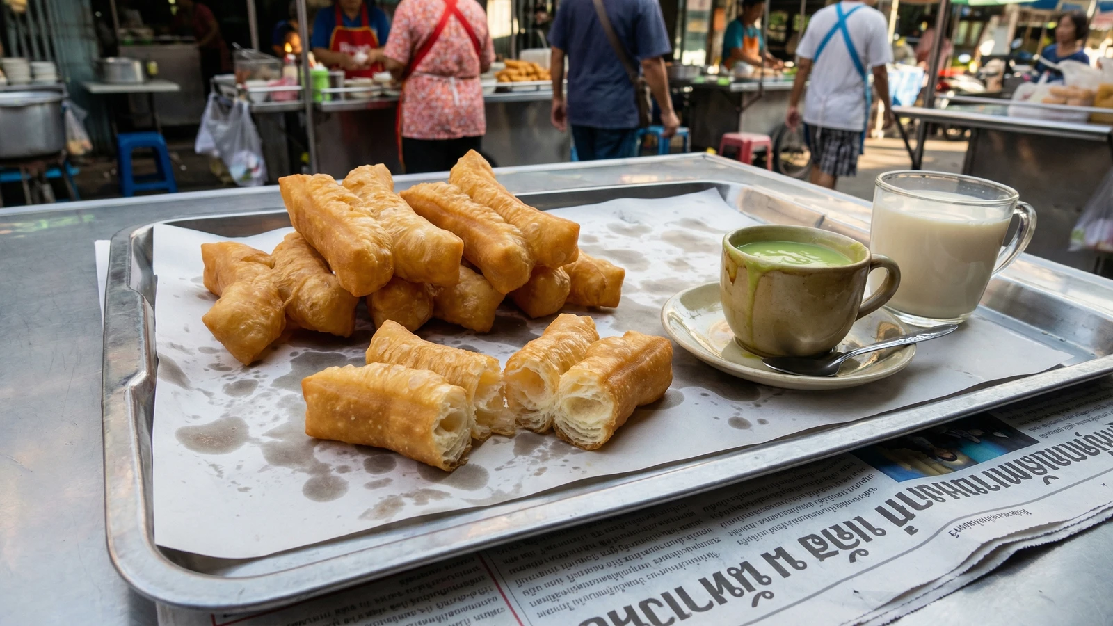 Thai Fried Dough Sticks (Patongo)