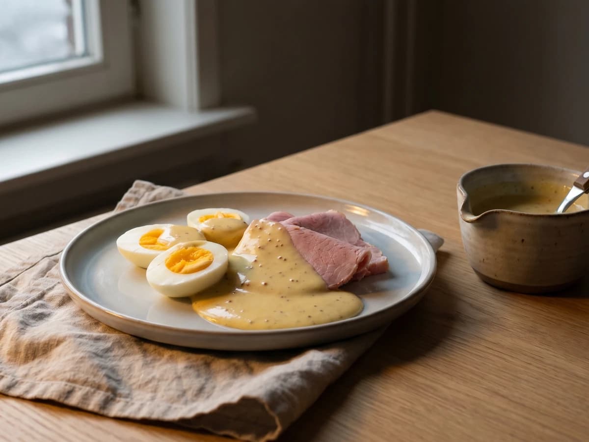 Mosterdsaus (Dutch Mustard Sauce) - Chef Joost