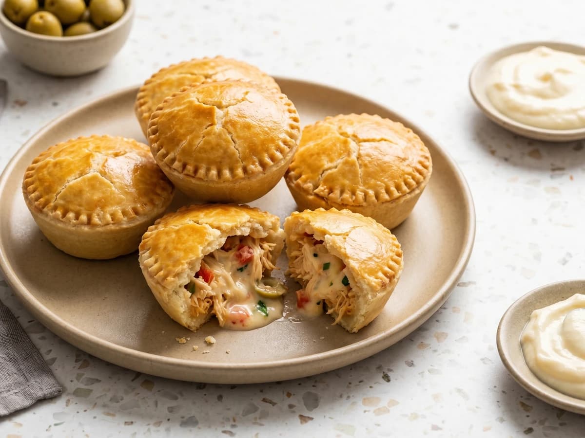 Empada de Frango com Catupiry - Chef Juliana