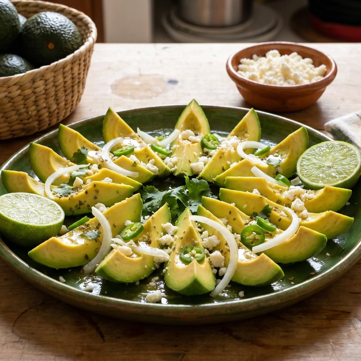 Ensalada de Aguacate con Cotija