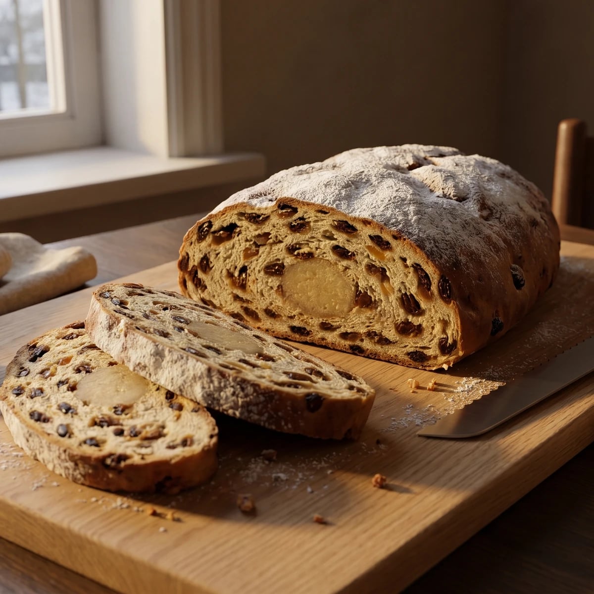 Kerststol (Dutch Christmas Bread)