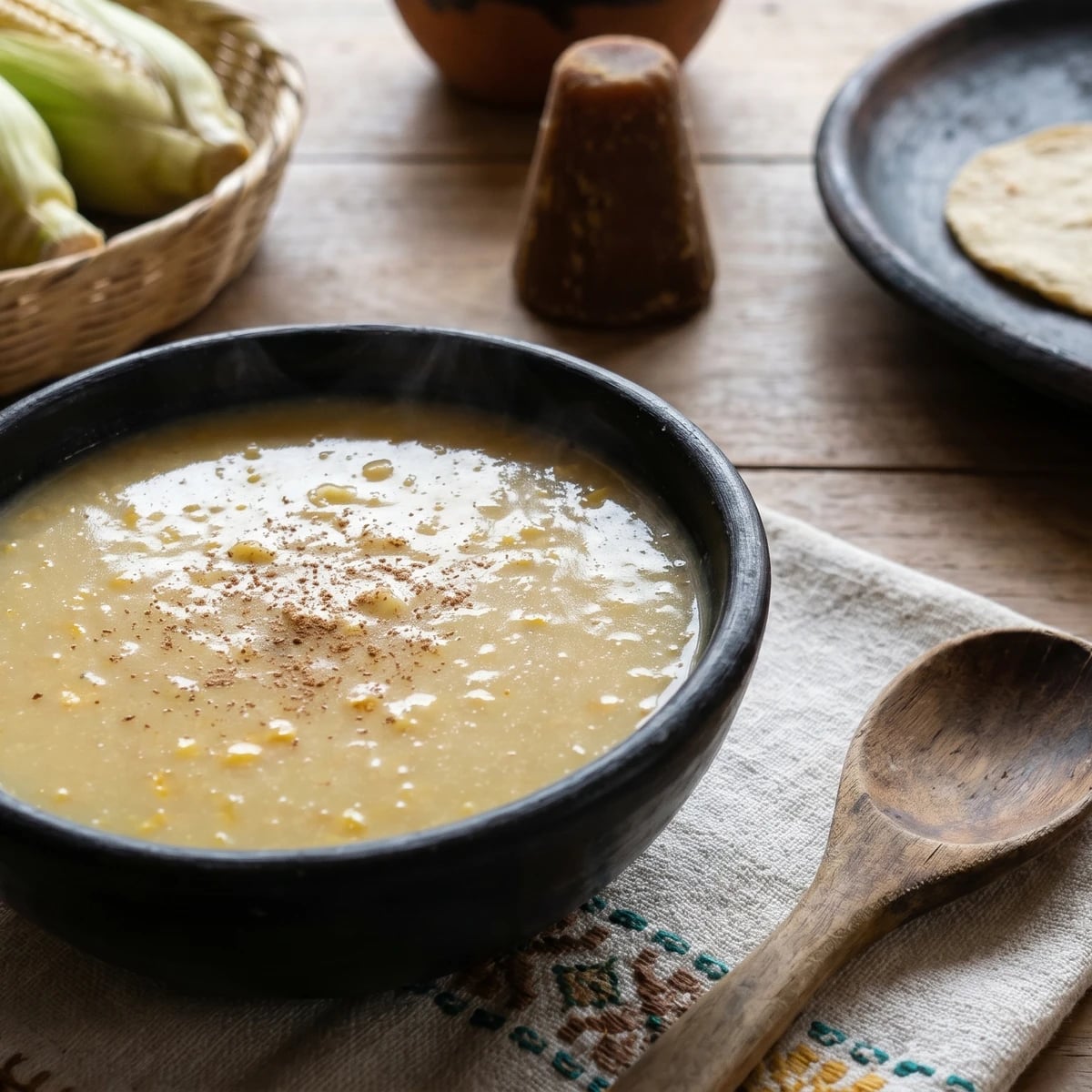 Atole de Elote Tierno Chiapaneco
