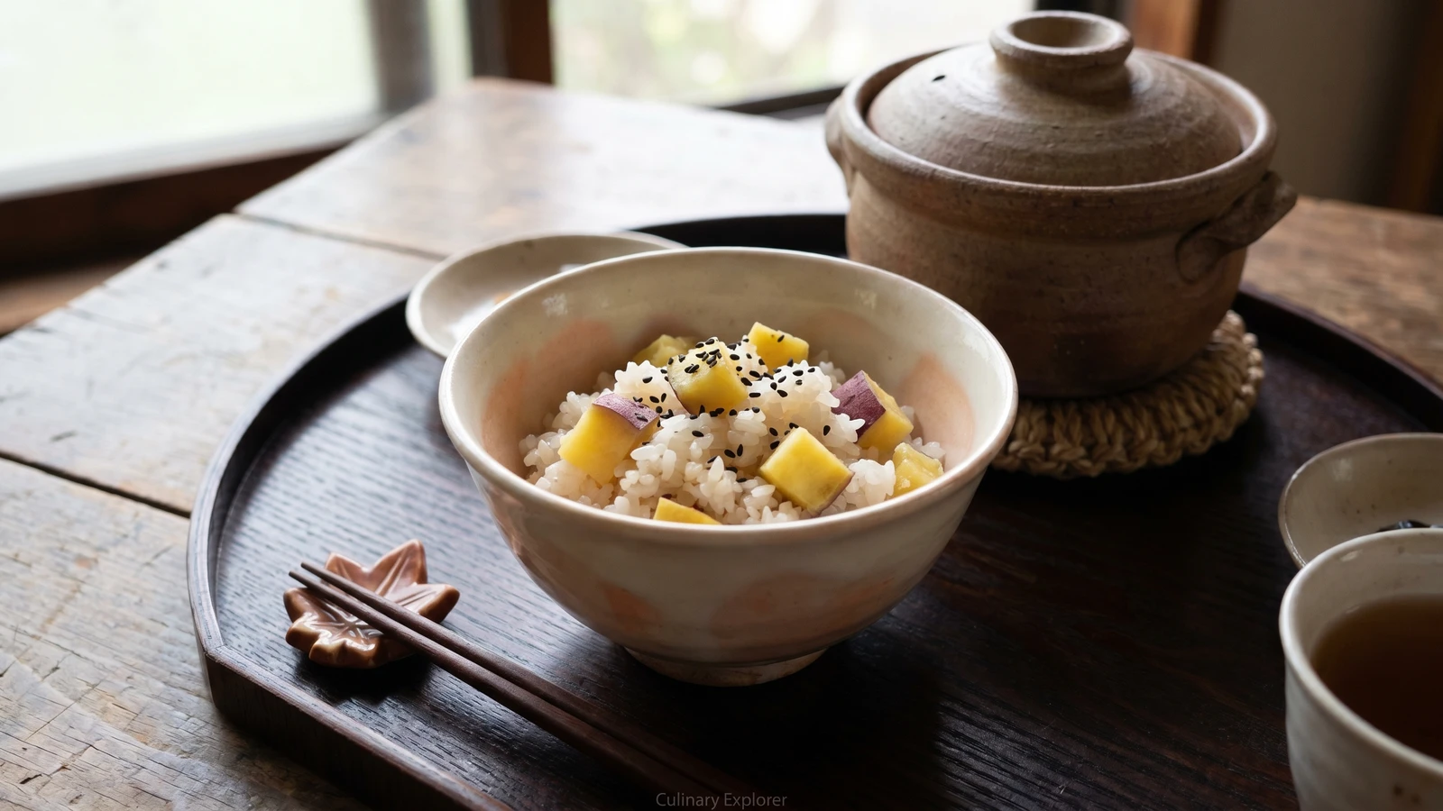 Sweet Potato Rice (さつまいもご飯, Satsumaimo Gohan)