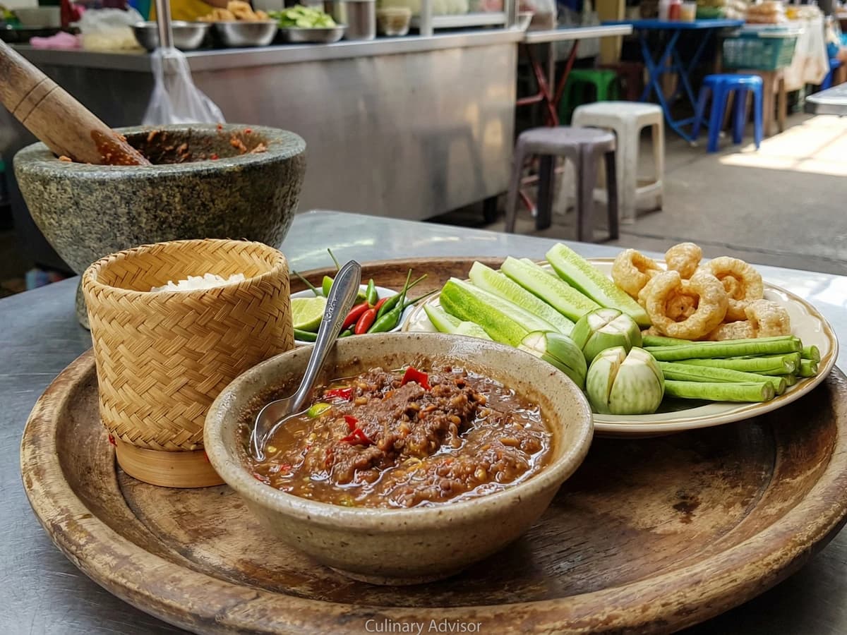 Shrimp Paste Chili Relish (Nam Prik Kapi) - Chef Fai