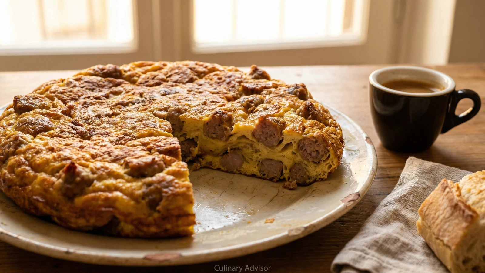 Frittata Rognosa con Salsiccia
