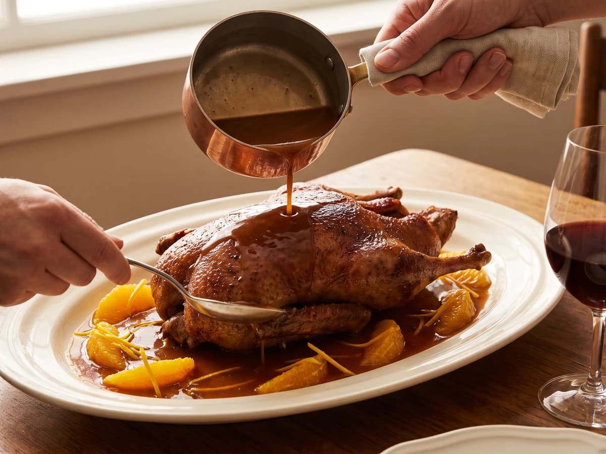 Caneton Braisé à l’Orange - Chef Juliette