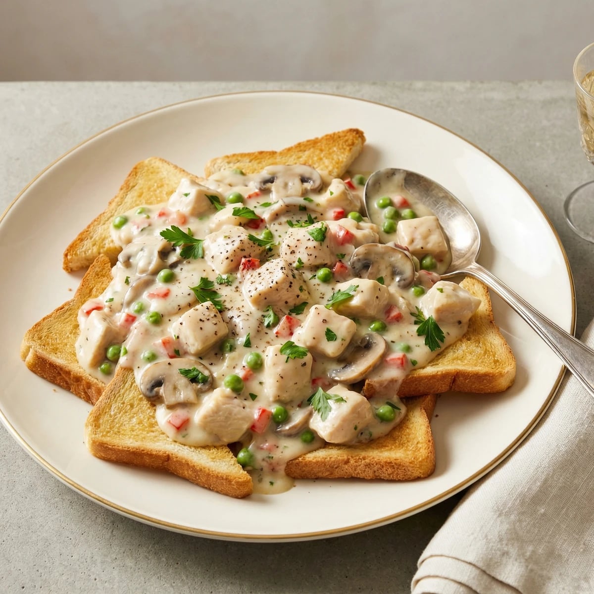 Chicken à la King