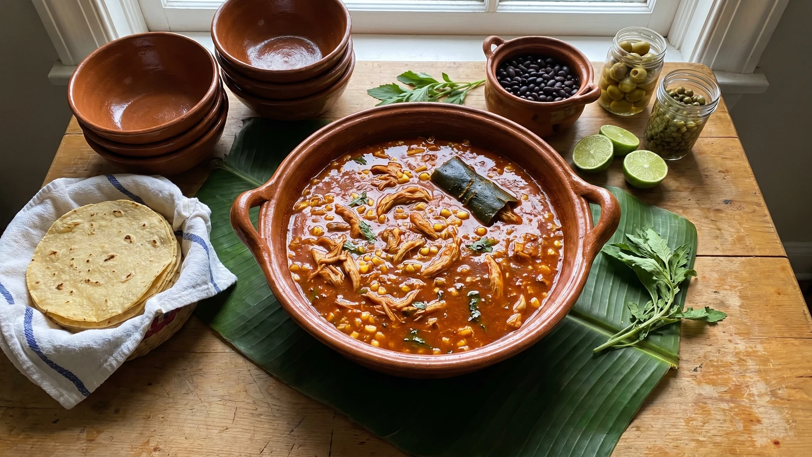 Chileatole de Pollo Veracruzano