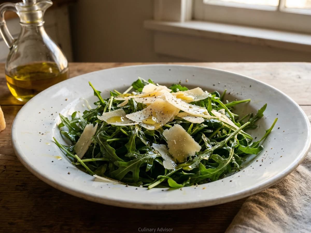 Insalata di Rucola con Parmigiano - Chef Graziella