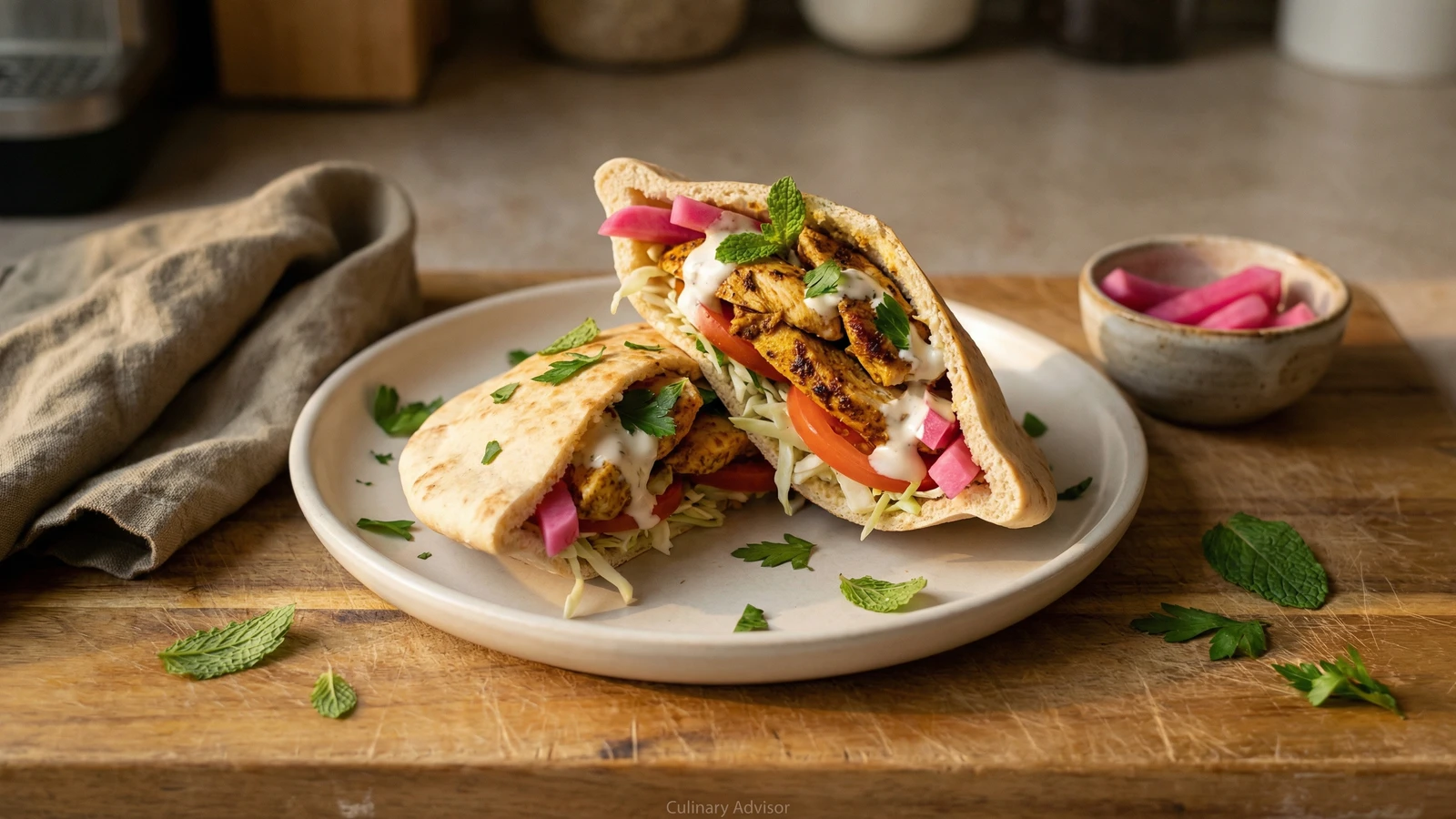 Chicken Shawarma Pita
